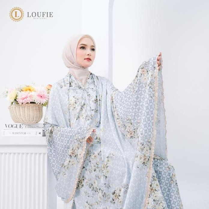 new LOUFIE - Mukena Dewasa Silk Premium Series Halizah murah