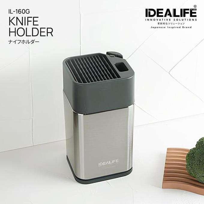 

Terlaris Idealife - Knife Holder - Tempat Simpanan Pisau Dapur - Il-160G