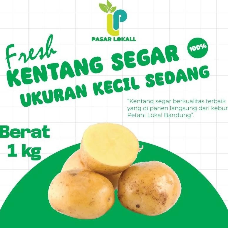

Satisfaction Kentang Super Segar Kecil Sedang Segar (1 Kg)