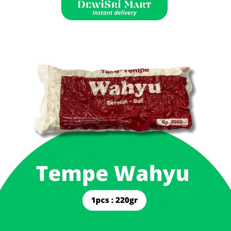 

Efektif Tempe Wahyu 220Gr - Dewi Sri Mart