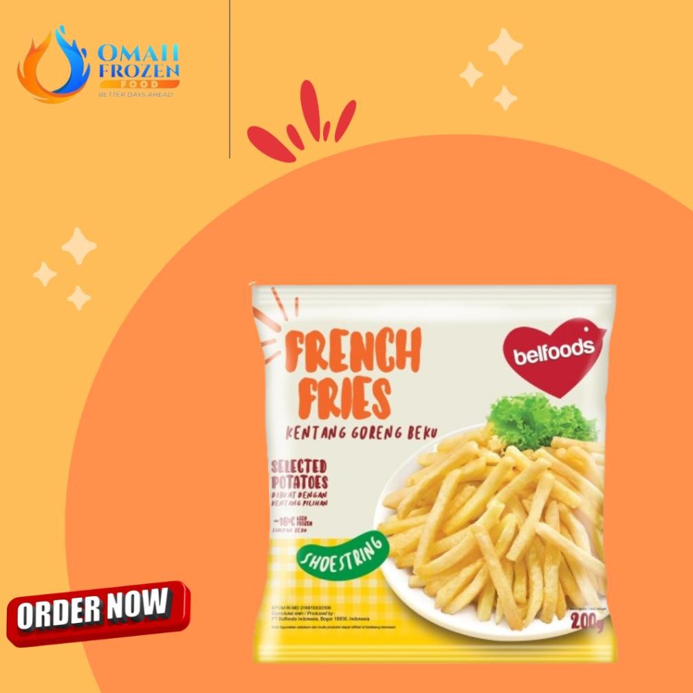 

Inspiratif Belfoods French Fries Kentang 200Gr (Non Cod Dan Reguler Diluar Kota Solo)