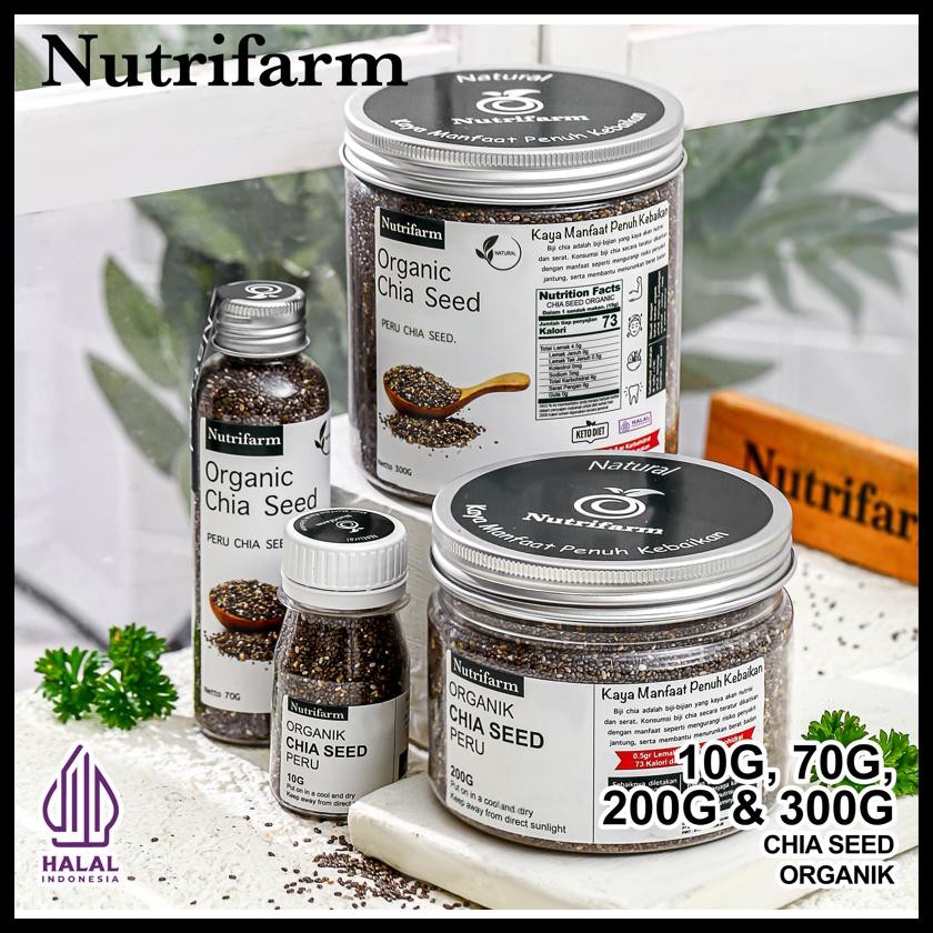 

NUTRIFARM CHIA SEEDS 10G 70G 200G 300G