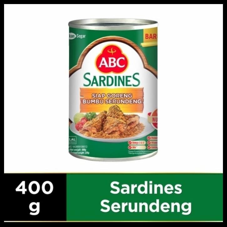 

ABC SARDEN BUMBU SERUNDENG SIAP GORENG 400GR