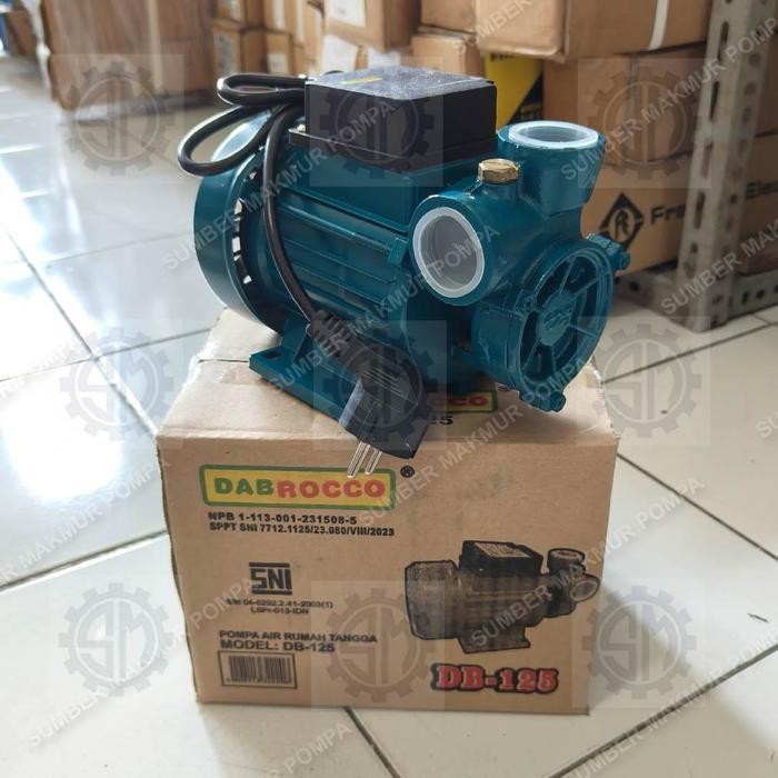 Pompa Air Sumur Dangkal DAB ROCCO DB-125 Otomatis / Non Otomatis Diskon