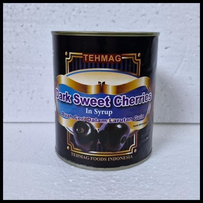 

TEHMAG FOOD DARK SWEET CHERRIES 425 GRAM DARK CHERRY