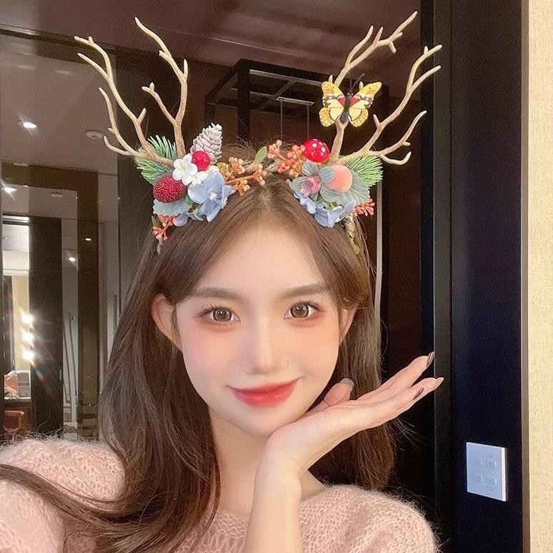 Pch Bando Tanduk Rusa Premium / Bando Natal Super Premium Quality / Bando Christmas