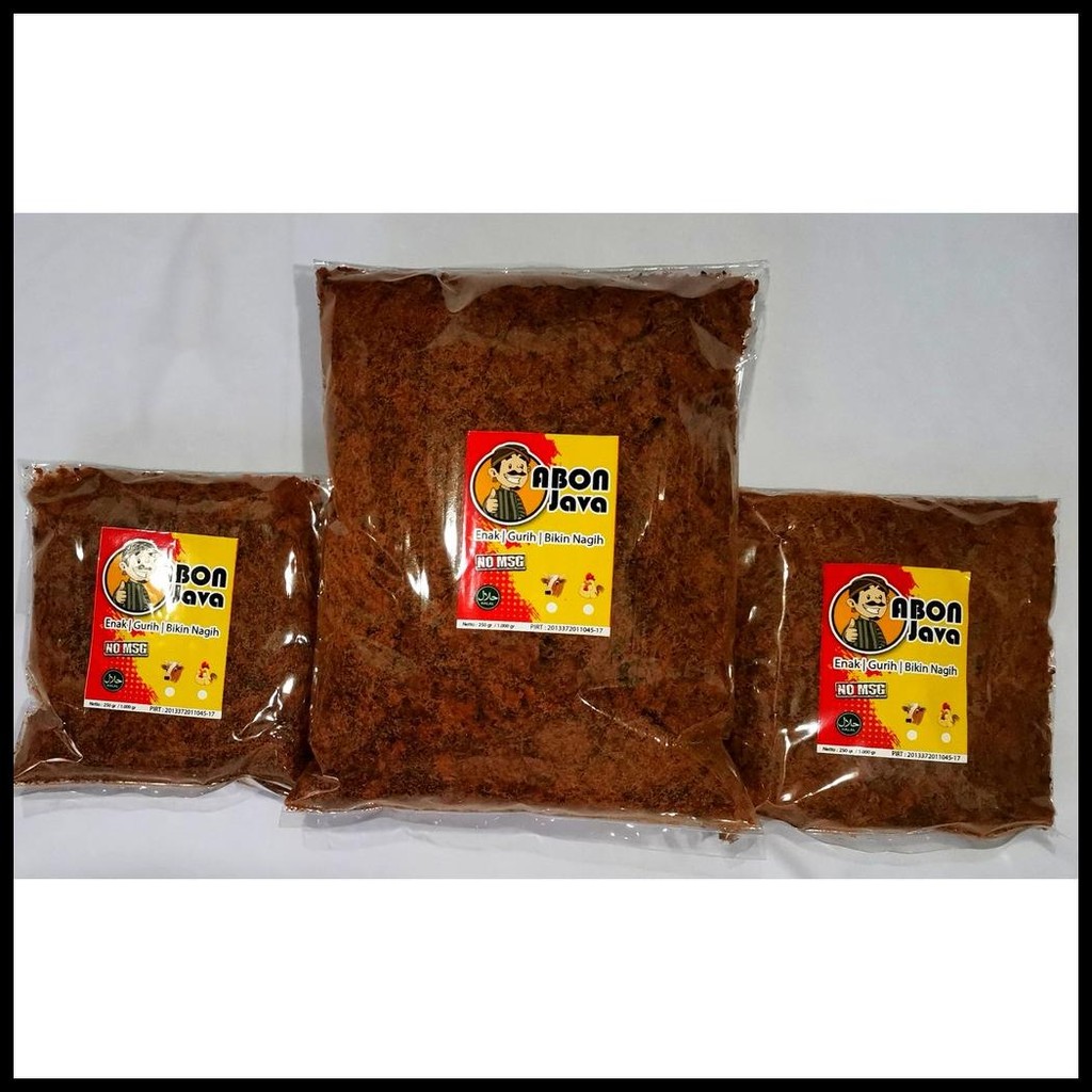 

ABON AYAM JAVA KHAS JAWA - 1000 GRAM