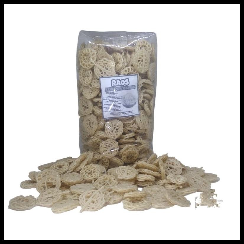 

KERUPUK MAWAR MENTAH SEBLAK RAFAEL ISI220PCS 1KG BESAR/KECIL MURAH