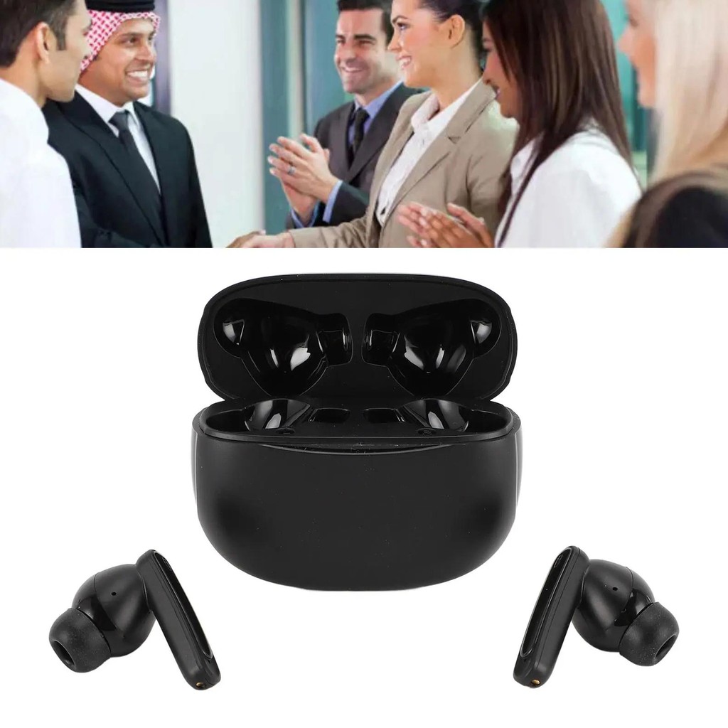 

Language Translator Earbuds Wireless Translator 3 Modes Professional 137 Languages with Power Display for Socializing for Call