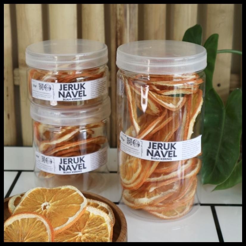 

DRIED NAVEL ORANGE SLICES - JERUK IRIS KERING - SUDAH BPOM
