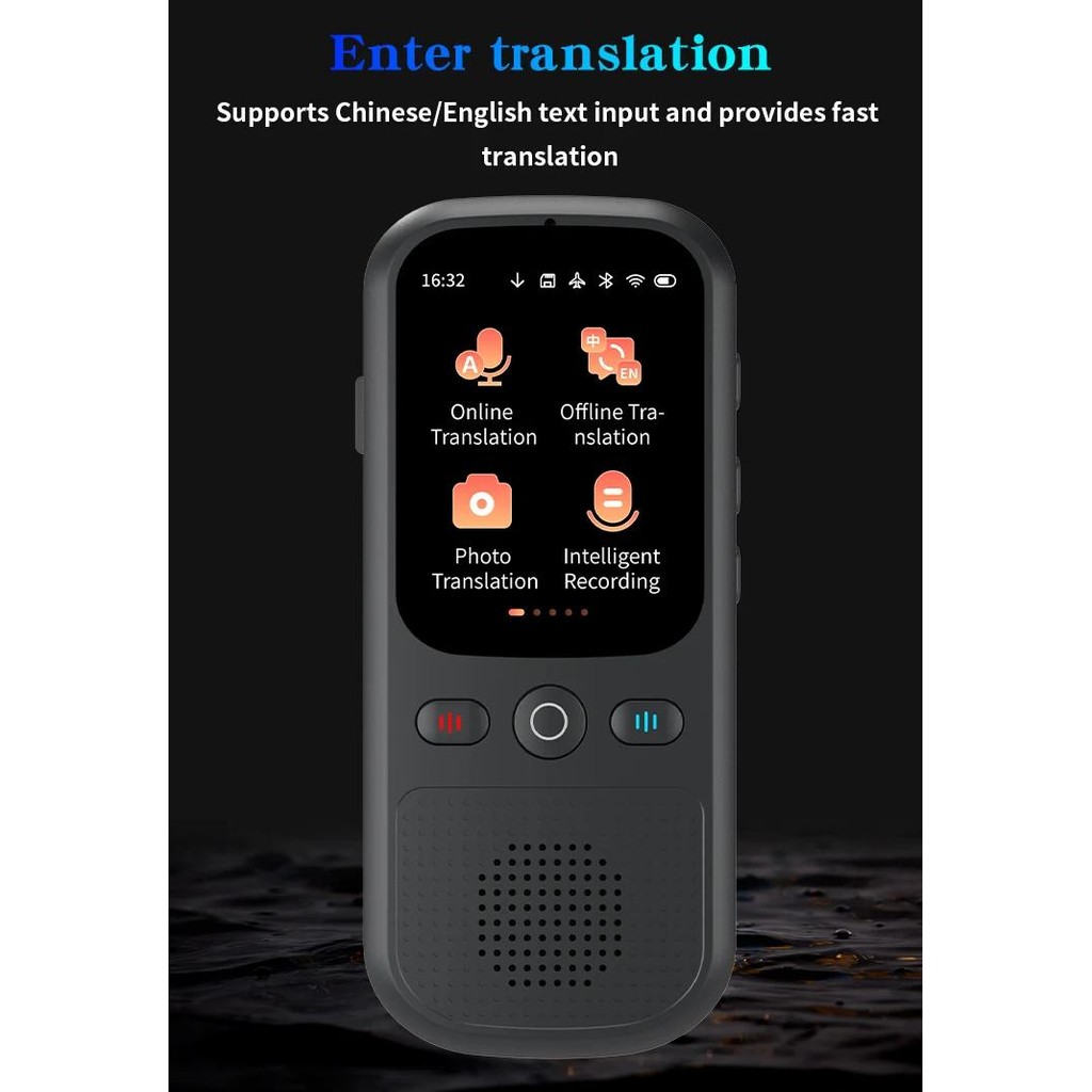 

F3 Portable AI Voice Translator With 142 Languages Real Time Smart Accurate Translation Support Offline Translate for Travel