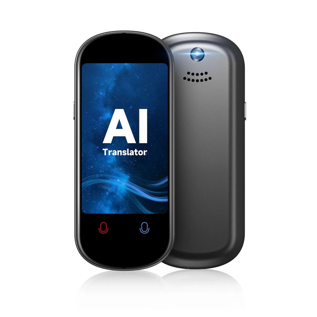 

Z2 Instant AI Voice Translator Portable 3.1 inch Touch Screen Real Time Translator with Recording Photo for Travel Learn Meeting