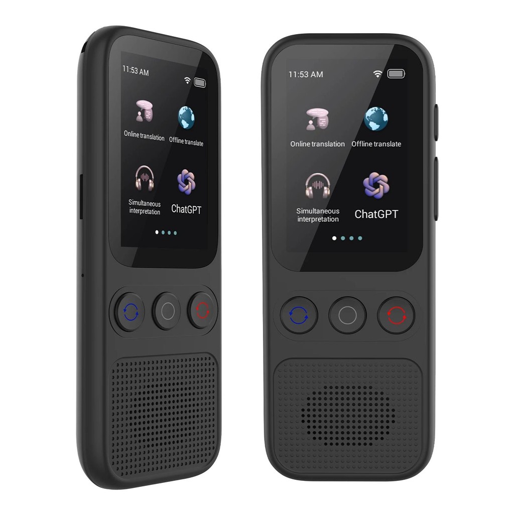 

S80 Language AI Translator Device with 138 Languages Voice Translating 17 Offline Translation Simultaneous Interpretation