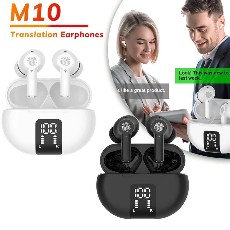 

Bluetooth 5.3 Translation Headphones 144 Languages Instant Translate Smart Voice Translator Wireless Music Earphones Translator