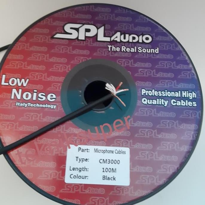 Kabel Microphone SPL Audio CM-3000 Meteran