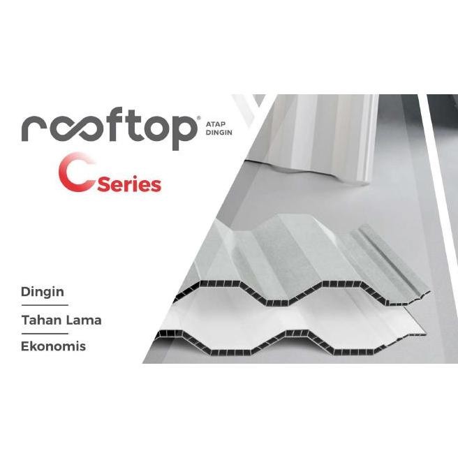 Atap uPVC Rooftop C-Series Murah