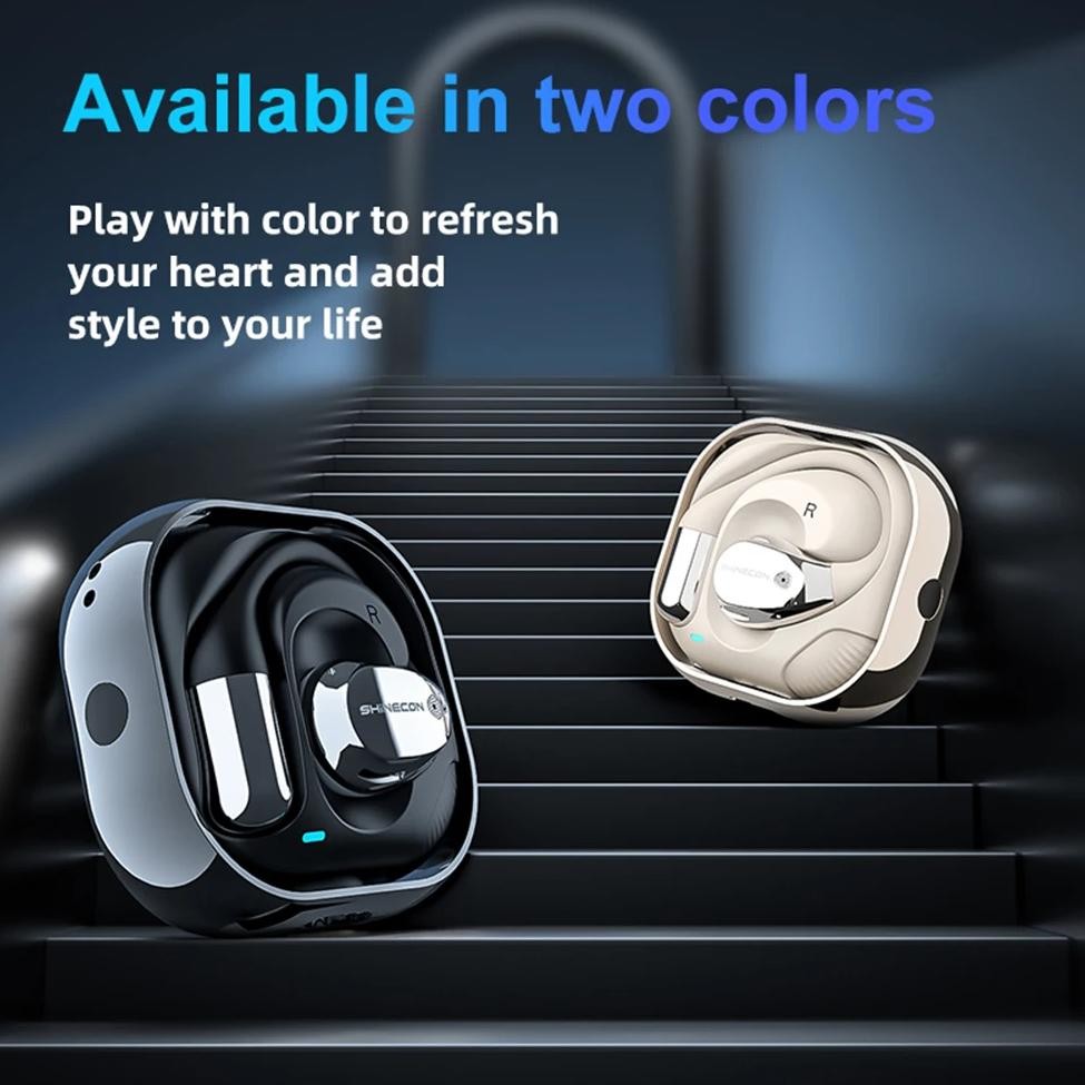 

Real-Time AI Translation Earbuds Bluetooth-Compatible 5.3 Language Translator Earbuds 99% Accuracy Instant Translator Headphones