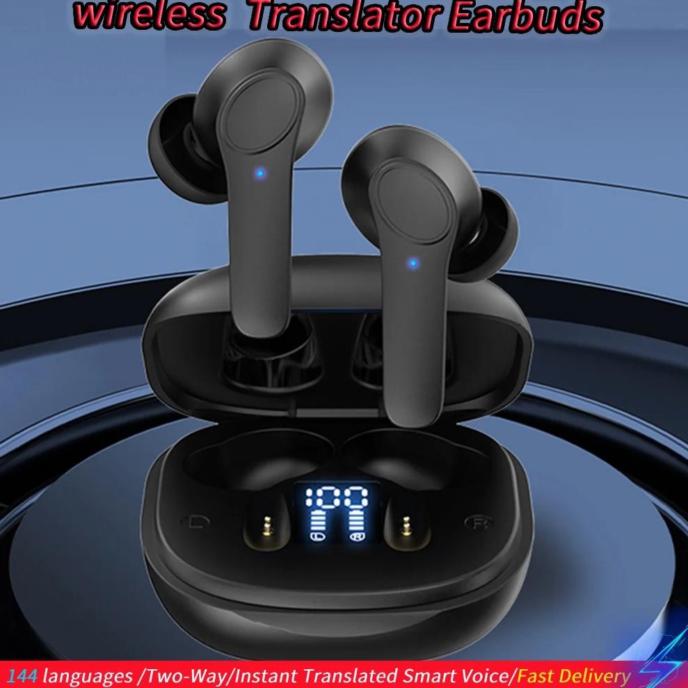 

B11 Intelligence Translating Headphones 144 Languages 99% Accuracy Wireless BT Support Online OffLine Noise Cancelling Earbuds