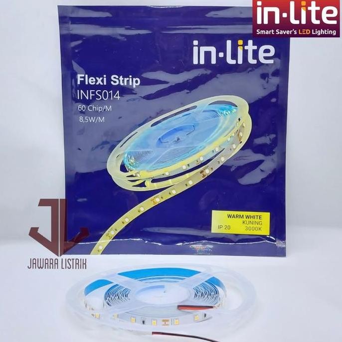Inlite Flexi Strip Led Strip Infs014 60 Chip/M 8.5W/M Ip20 Dc 12V