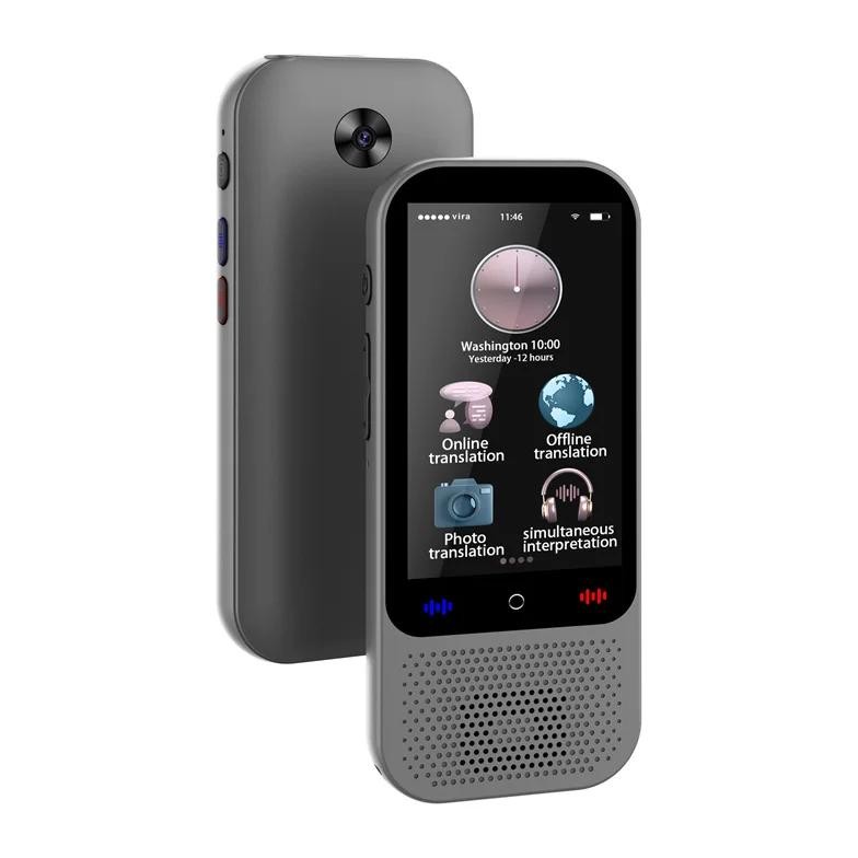 

S80 Pro Portable Translation Machine ChatGPT Real-Time Languages Translate Smart Voice Photo Text Recording Translator Device