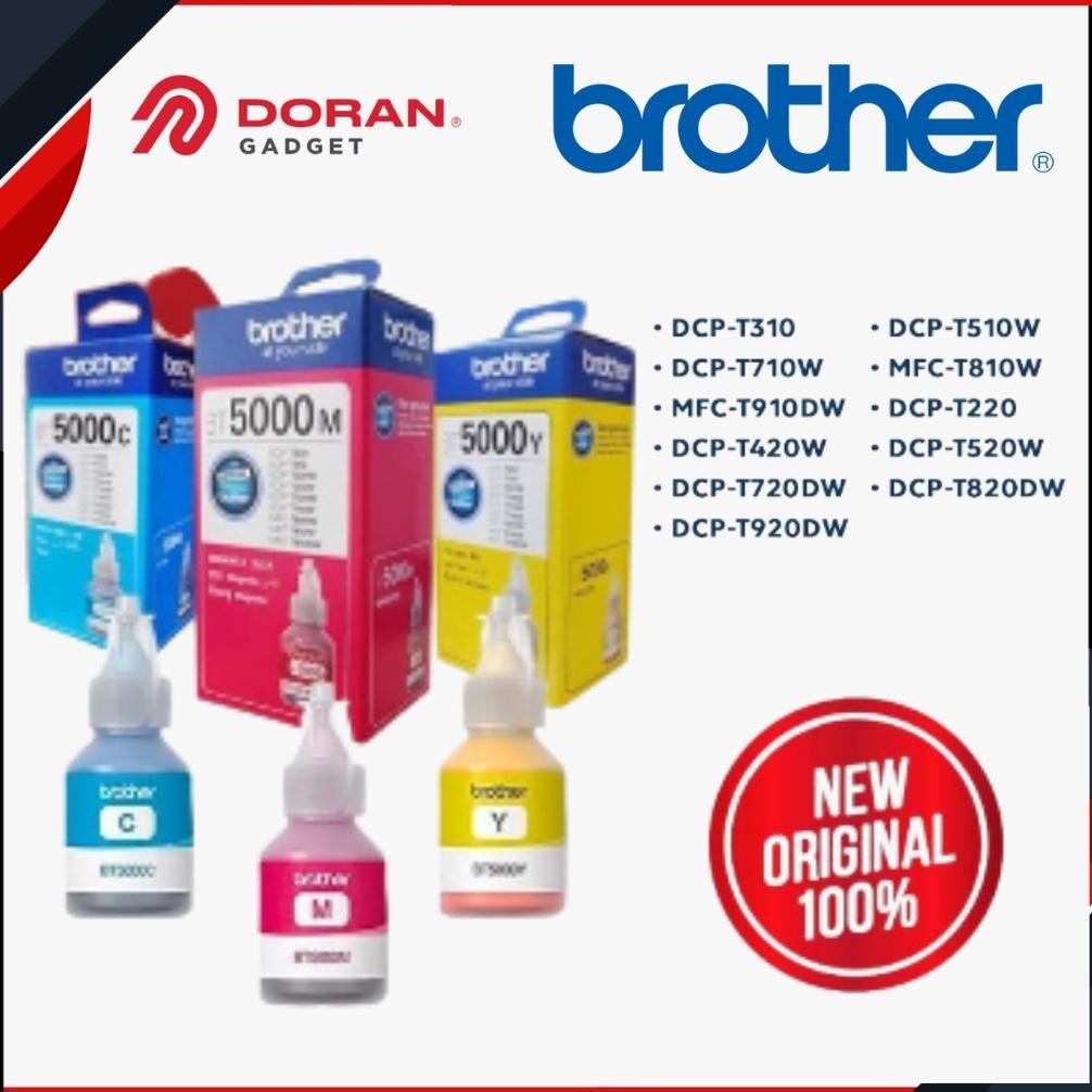 Berkualitas Brother BT5000 Tinta Printer Botol Tinta Printer Brother - Original MURAH