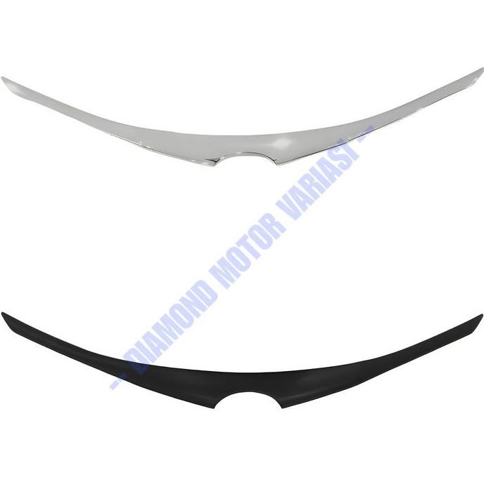 Hood Molding Cover Garnish List Grill Atas Bemper Depan All New Avanza Xenia 2012 2013 2014 2015 Pre