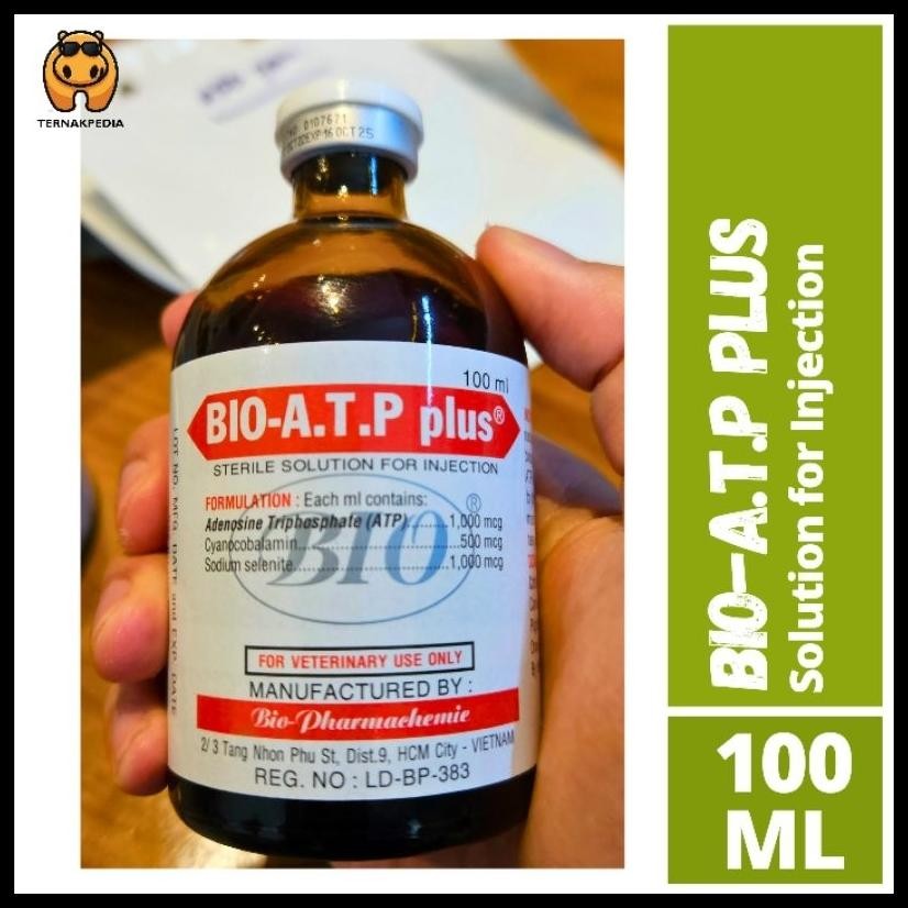 BIO ATP PLUS 100 ML - BIO ATP SOLUSI ENERGI INSTAN - BIO ATP TERNAK