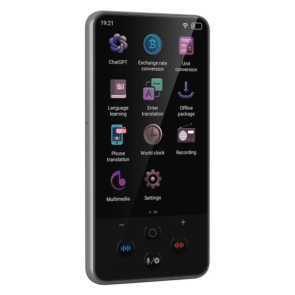 

New S85 Pro Language Translator Device 4 Inch 138 Languages 2025 Video Recording Translating Offline Translation 2000mAh Gift