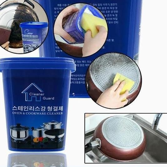 Krim Bubuk Pembersih Alat Masak Dapur Korea Cleanser Kerak
