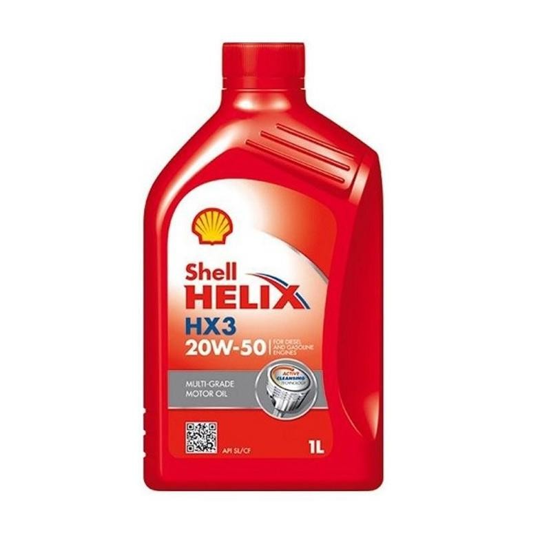 SHELL HELIX HX3 20W-50 OLI MOBIL [1 LITER]