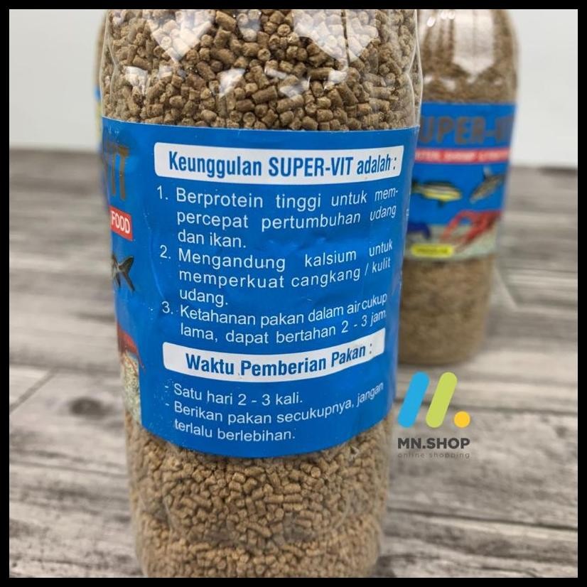 SUPER-VIT 250 GRAM / PAKAN UDANG / PAKAN LOBSTER / TENGGELAM / SUPERVIT