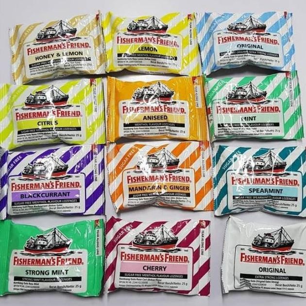 

FISHERMAN'S FRIEND Permen Pelega Tenggorokan Sugar Free/Extra Strong 25gr