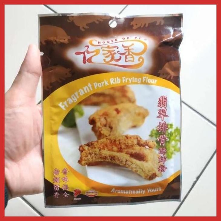 

( OBAT IMPORT ) COD TEPUNG BUMBU GORENG IGA BABI PAIKUT PORK RIB HOUSE OF YI PACKING AMAN