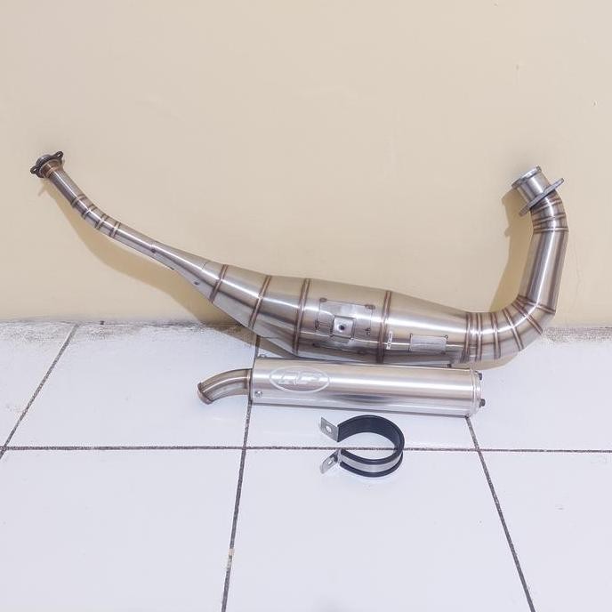 KNALPOT STAINLESS BUAT NINJA RR/ R UKURAN PERUT 39 SELENCER RC3