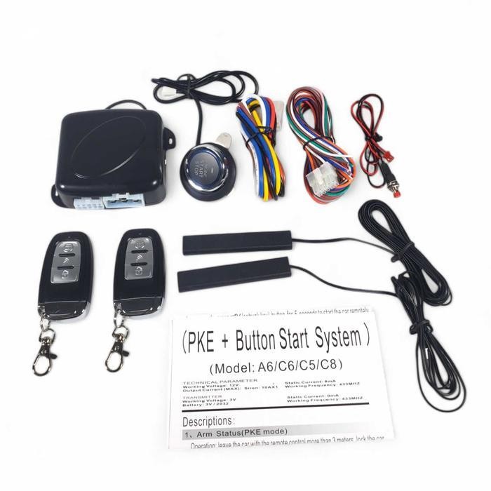 Tombol Start Stop Engine Keyless Mobil - Avanza Calya Agya Brio Kijang Original Dan Terpercaya