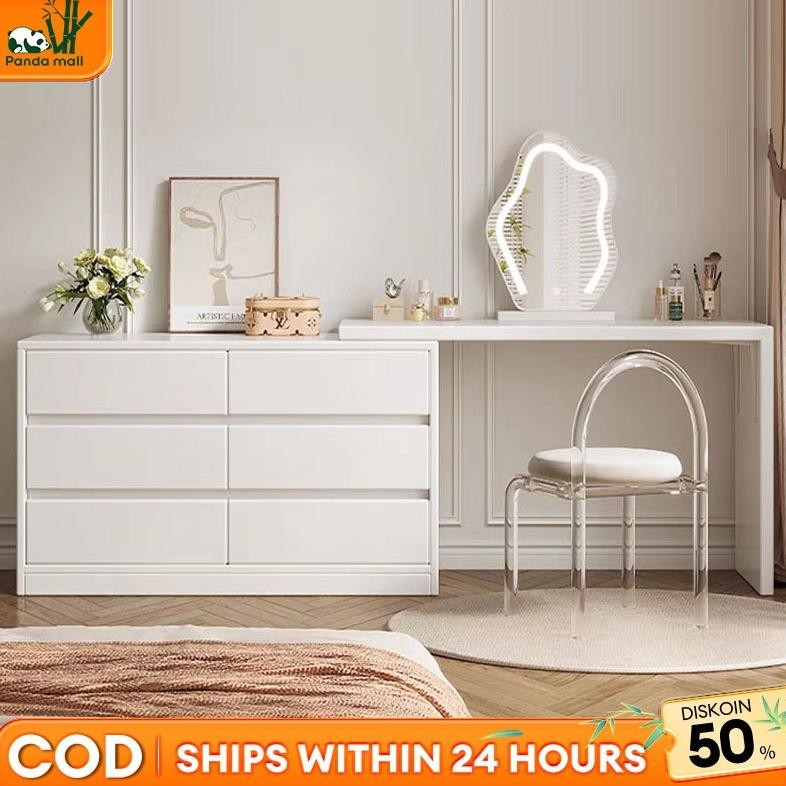 Meja Rias Minimalis Meja Kantor Meja Kamar Tidur Lemari Rias Locker Kayu Meja Rias Aesthetic