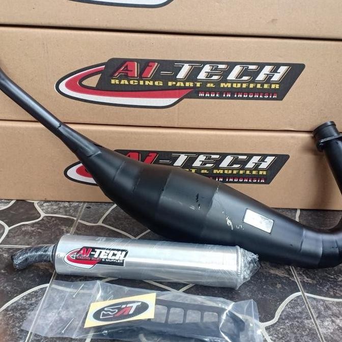 knalpot aitech galvanis ninja r, ninja ss, ninja rr