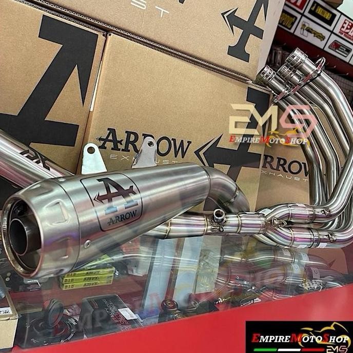 Knalpot Arrow Pror ZX25 R ZX 25 RR ZX4 Pro R Fullsystem
