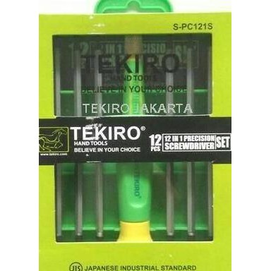 Tekiro Obeng Laptop , Obeng Hp , Obeng Elektronik Set 12 In 1