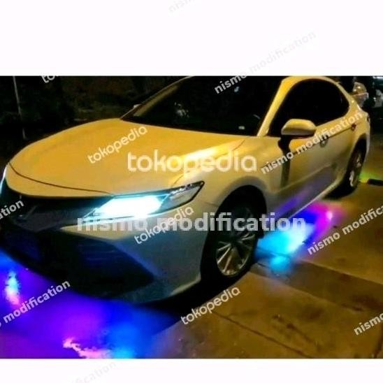. lampu kolong mobil rgb Bluetooth android running led underglow matrix