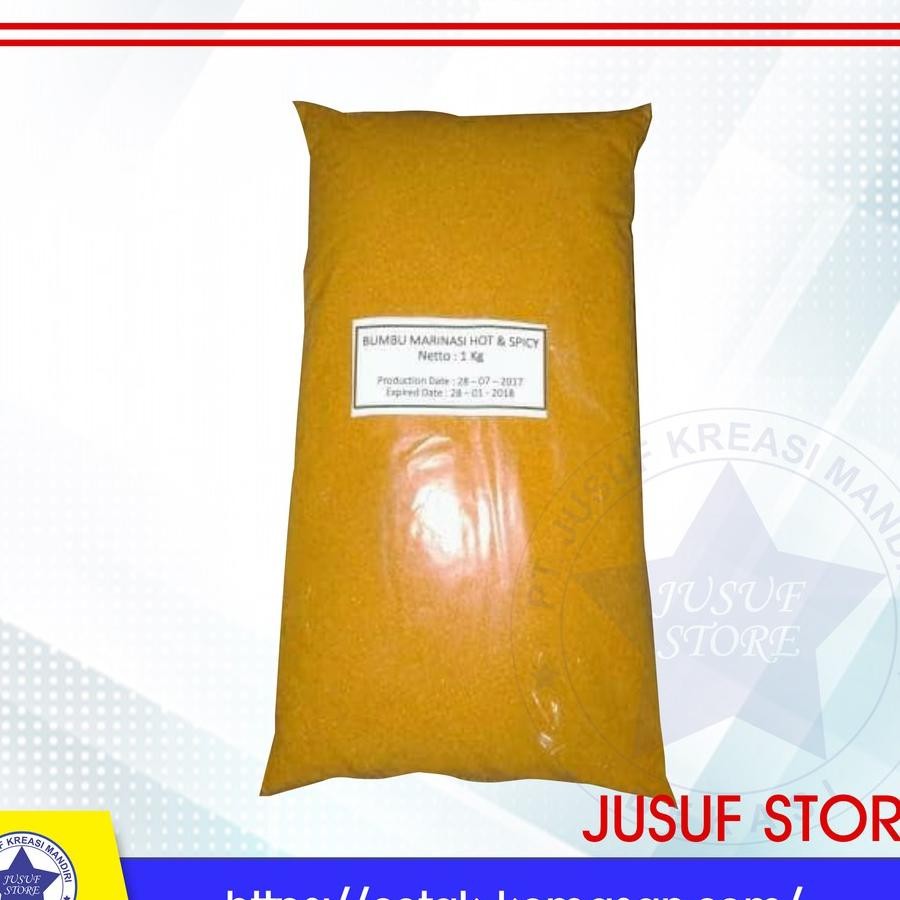 

Bumbu Marinasi Hot Spicy 1Kg