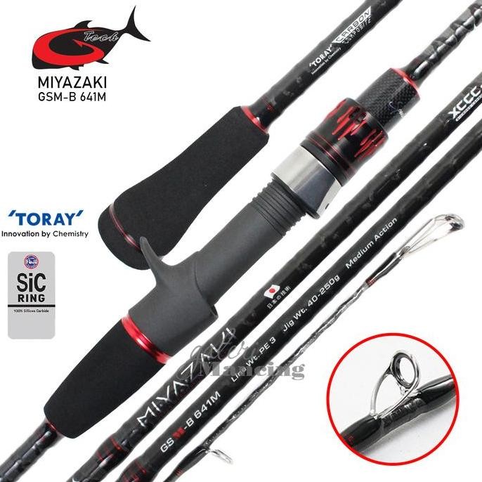 

Terlaris Joran Gtech Miyazaki B601H | B641M | B641Mh | S641M