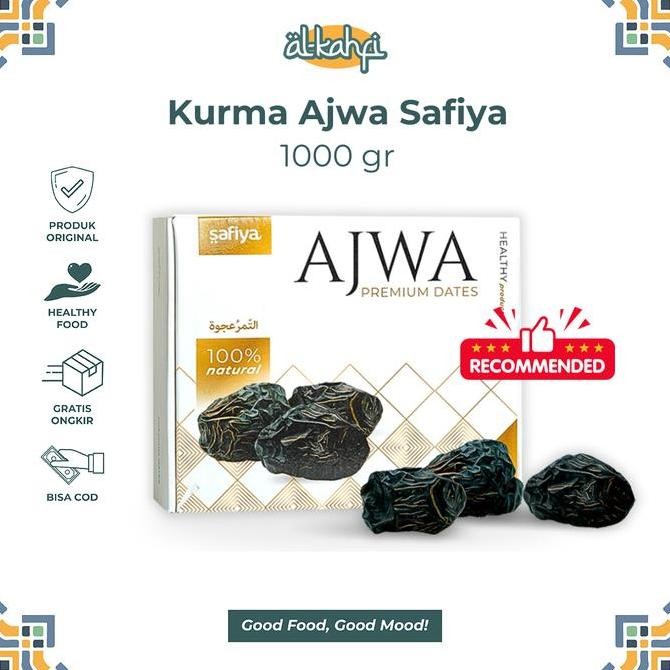 

READY Kurma Ajwa 1 Kg Safiya Kurma Nabi Premium Original