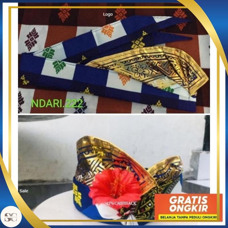 Flash Sale Udeng Motif Bali Keren MMM-999