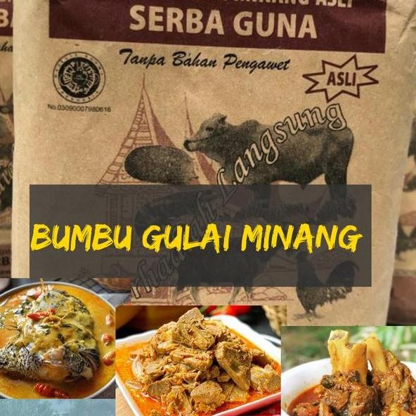 

Bumbu Masak Minang Serbaguna 1 Kg Bumbu Gulai Minang 1 Kg