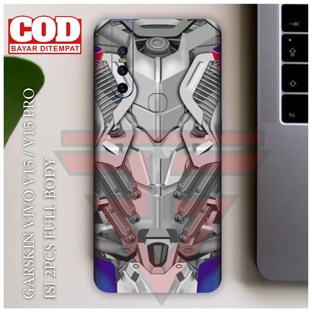 

Terlaris Presisi Vivo V15 Casing/Stiker Panel Vynil Bisa Custom Dan COD
