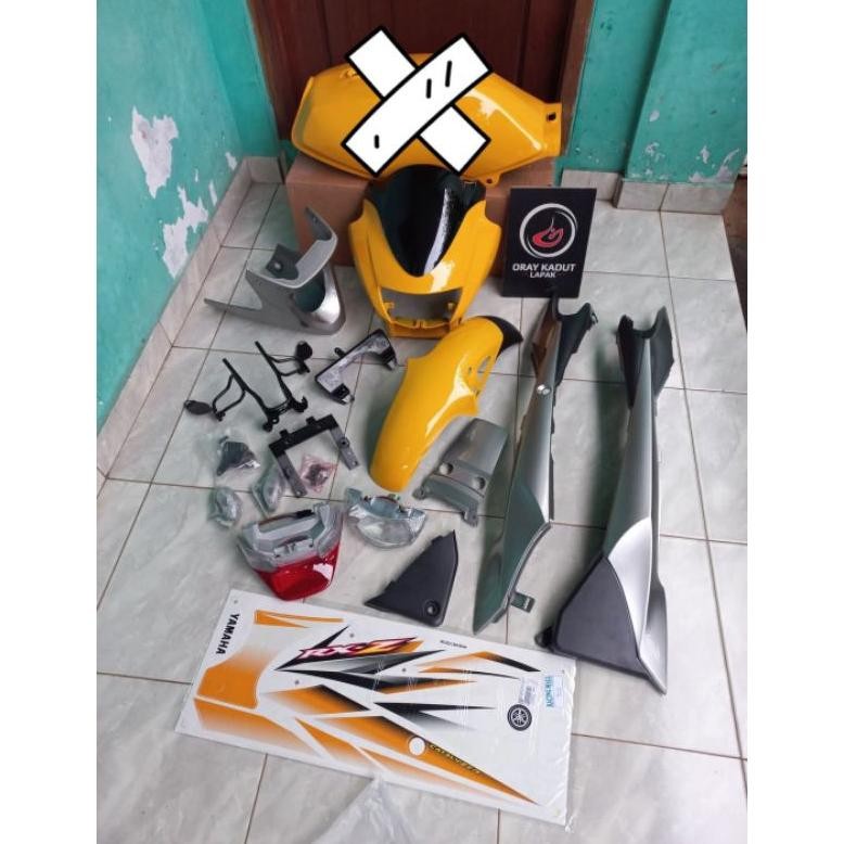 Body Set RXZ Catalyzer Tanpa Tangki Aneka Warna HLD