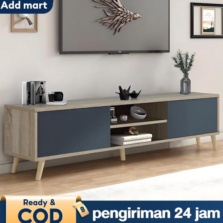 Meja TV 180CM Lemari TV Buffet TV Minimalis Modern Meja TV Rak TV Buffet TV Meja TV Kayu Buffet Mini