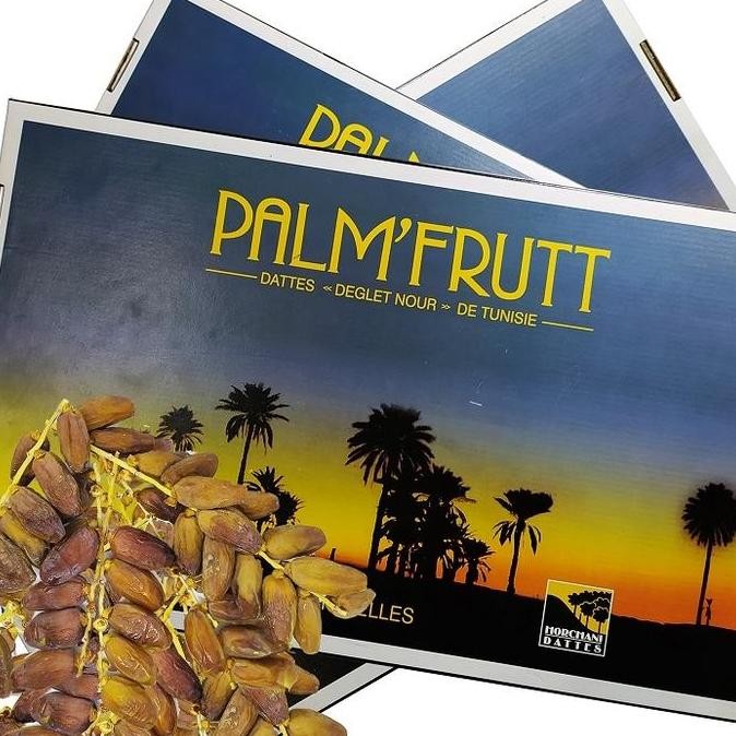 

READY Kurma Palm fruit / Palmfrutt Tunisia Tangkai 1 kg