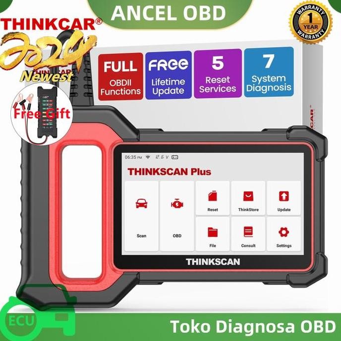 THINKCAR Thinkscan Plus S7 7 Sistem 28 Pemeliharaa Fungsi OBD2 Scanner